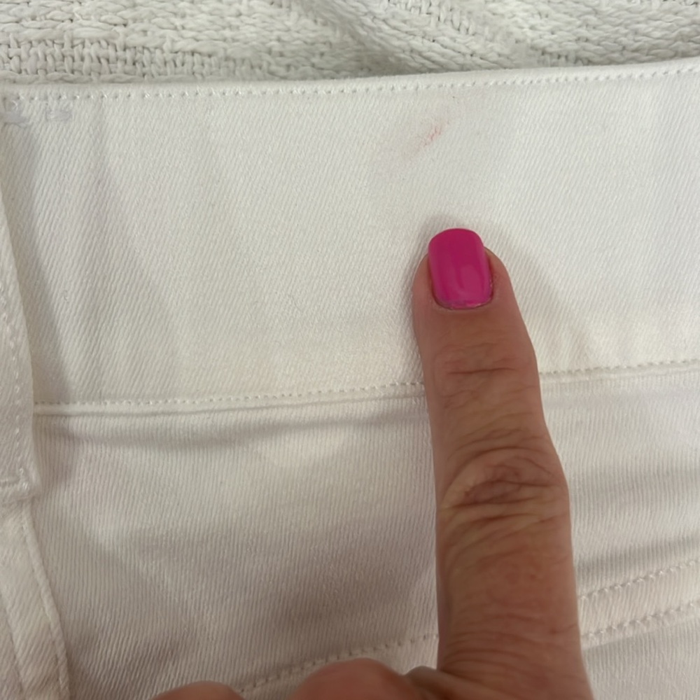 Spanx white pull on jeans with pockets XS - Picture 8 of 12